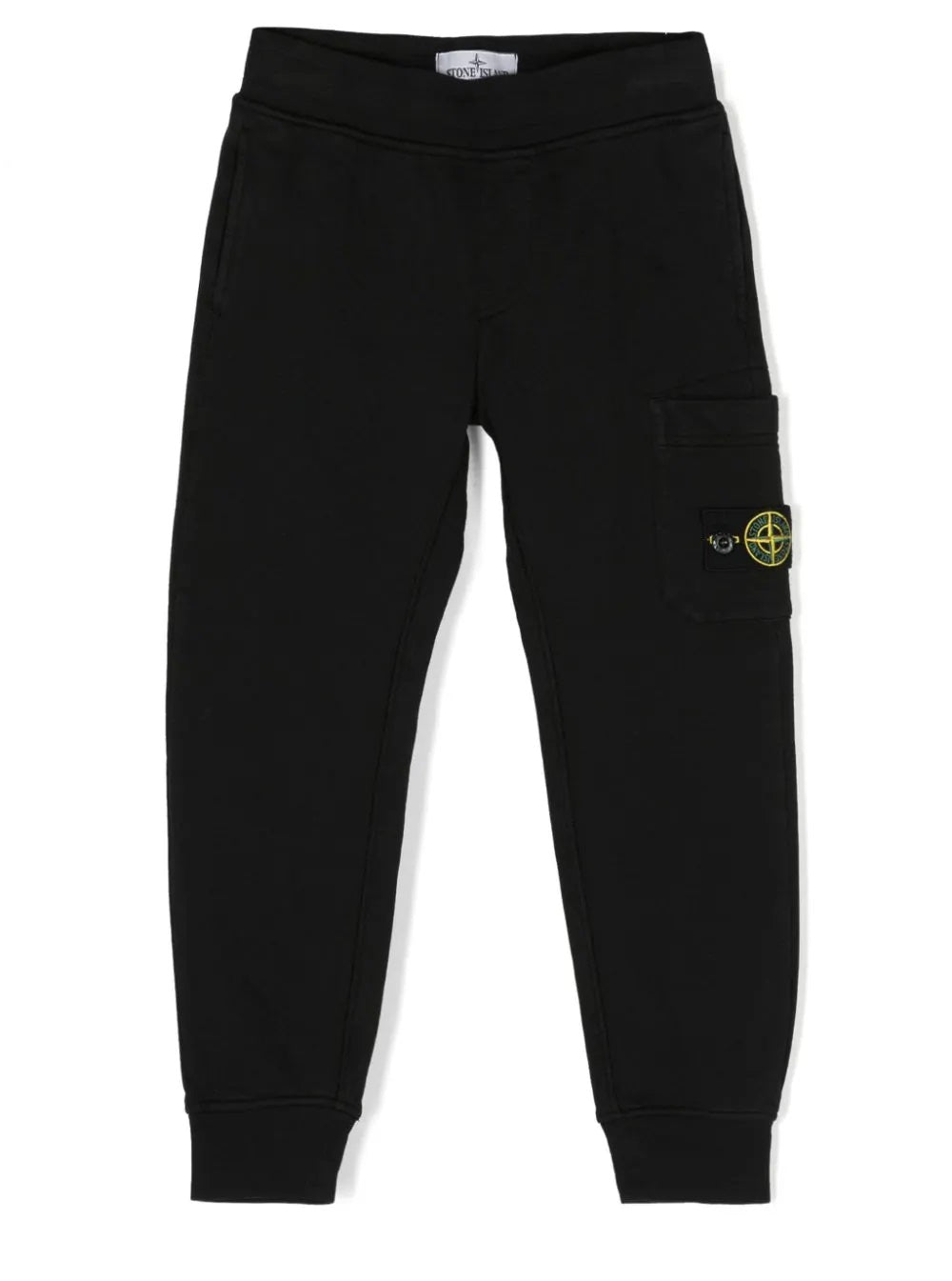 STONE ISLAND KIDS-OUTLET-SALE-Trousers SCHWARZ-ARCHIVIST