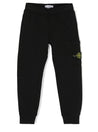 STONE ISLAND KIDS-OUTLET-SALE-Trousers SCHWARZ-ARCHIVIST