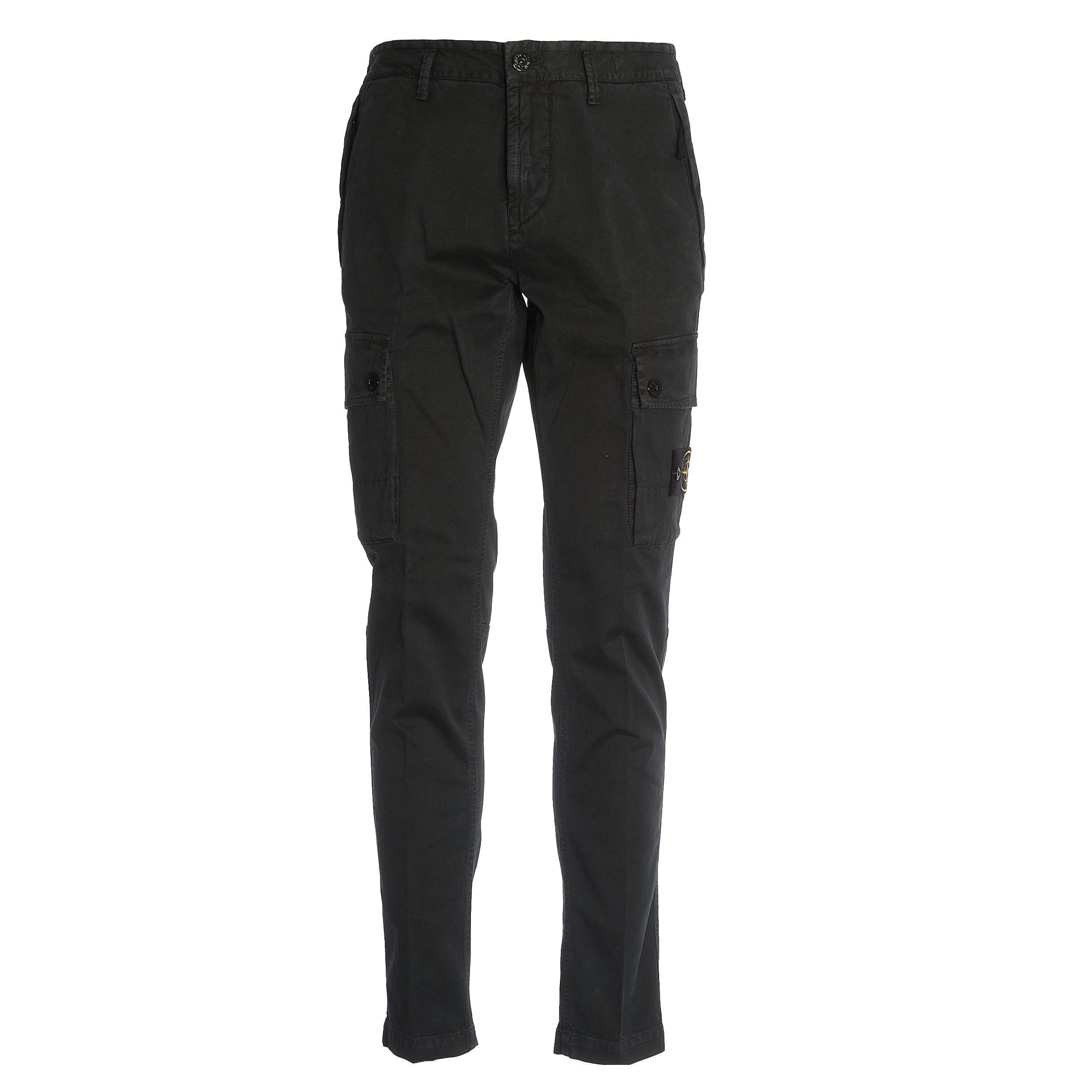 STONE ISLAND-OUTLET-SALE-Trousers SCHWARZ-ARCHIVIST