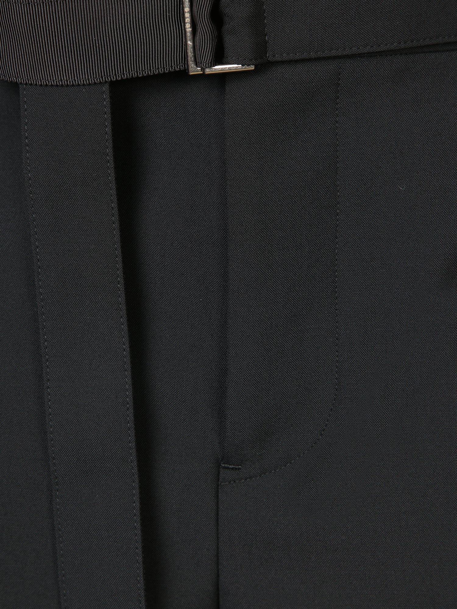 Sacai-OUTLET-SALE-Trousers SCHWARZ-ARCHIVIST