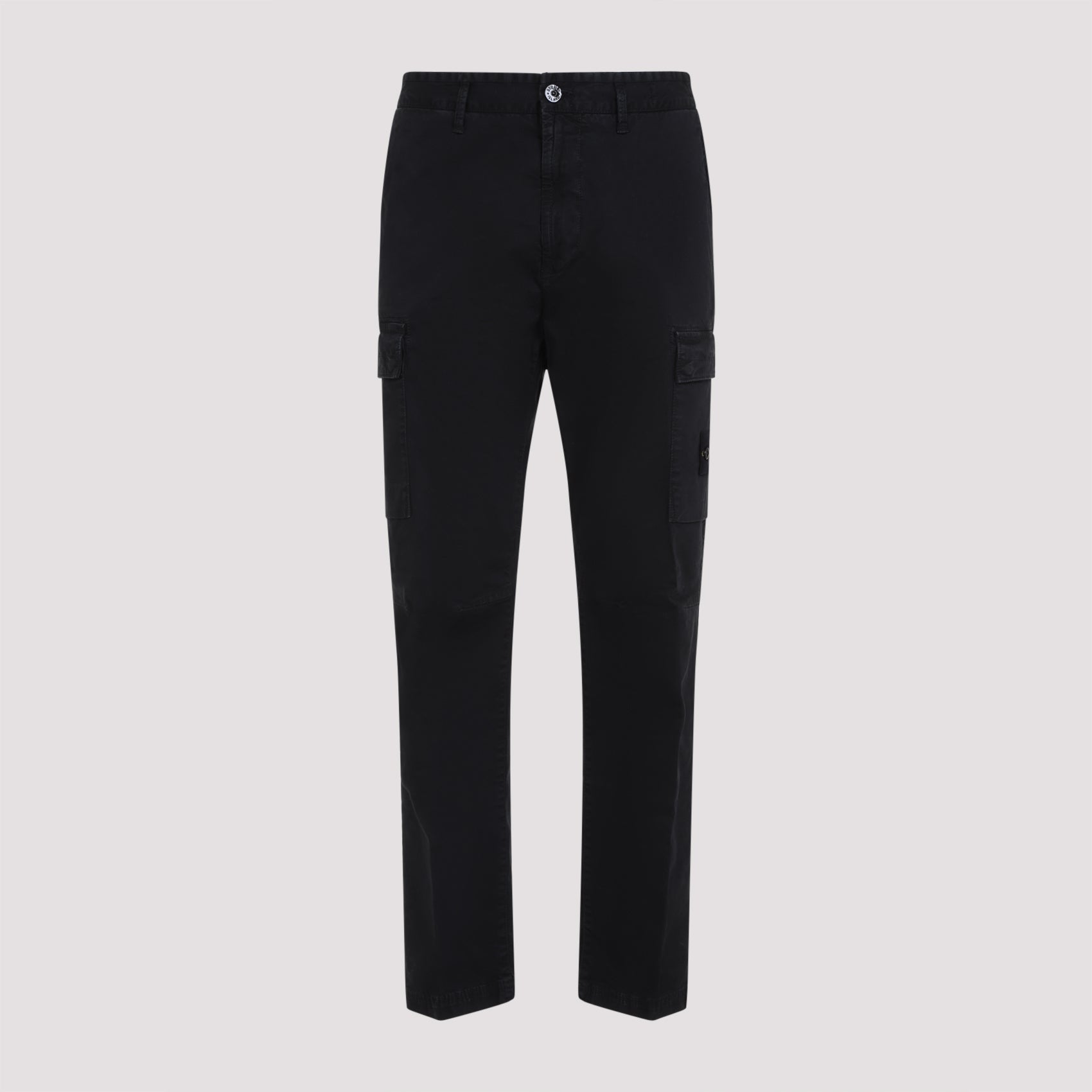 Stone Island-OUTLET-SALE-Trousers SCHWARZ-ARCHIVIST