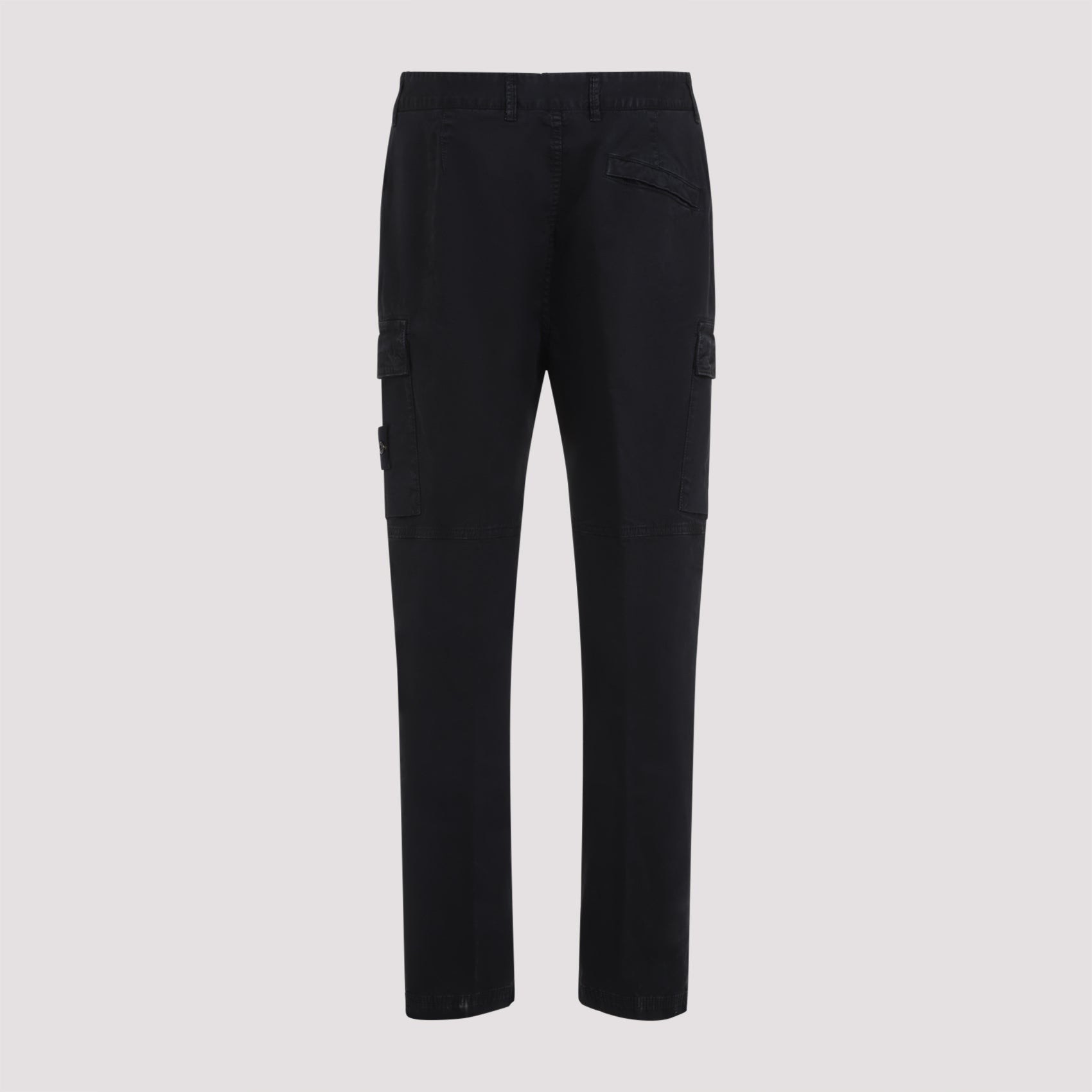 Stone Island-OUTLET-SALE-Trousers SCHWARZ-ARCHIVIST