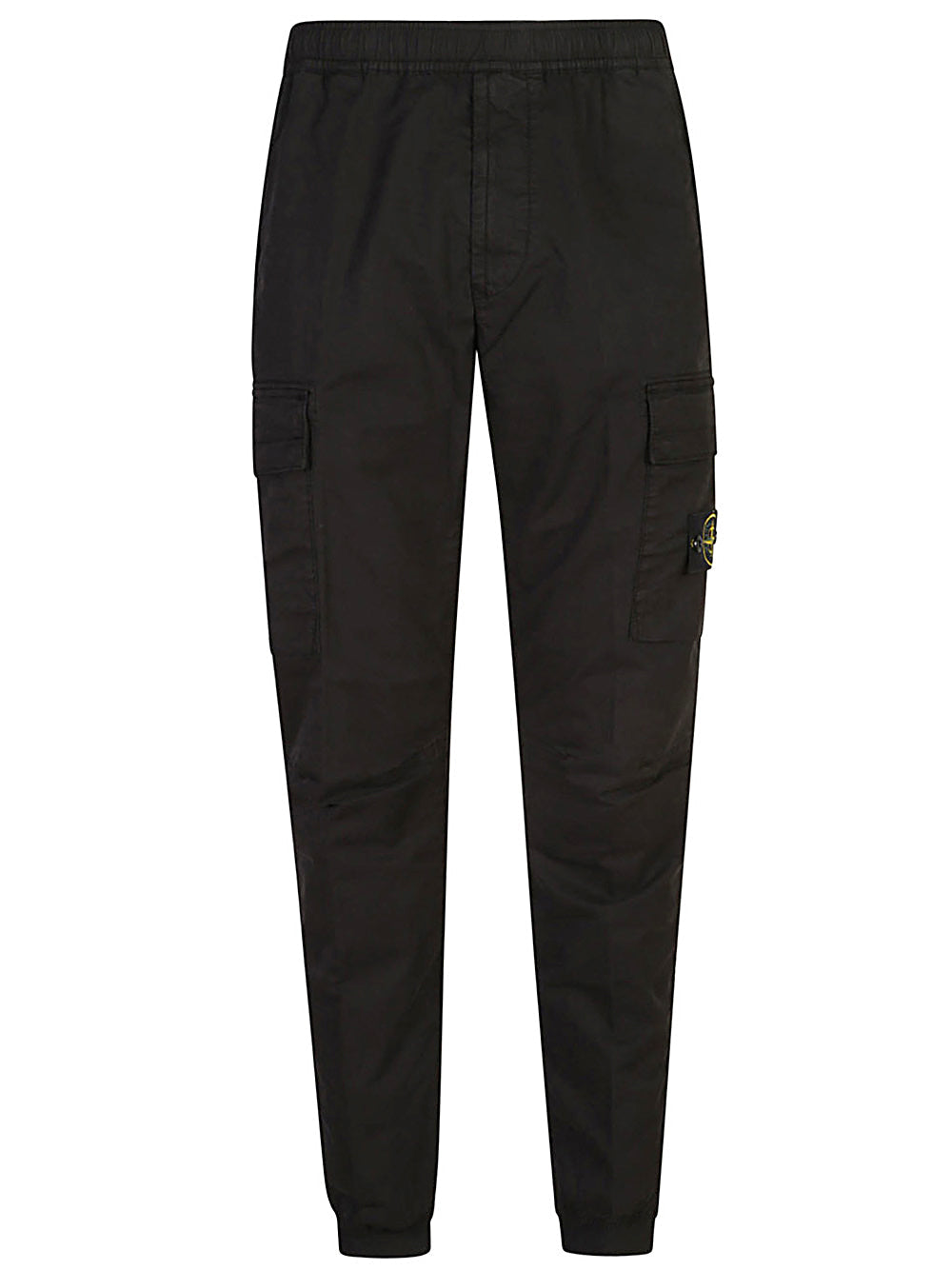 Stone Island-OUTLET-SALE-Trousers SCHWARZ-ARCHIVIST