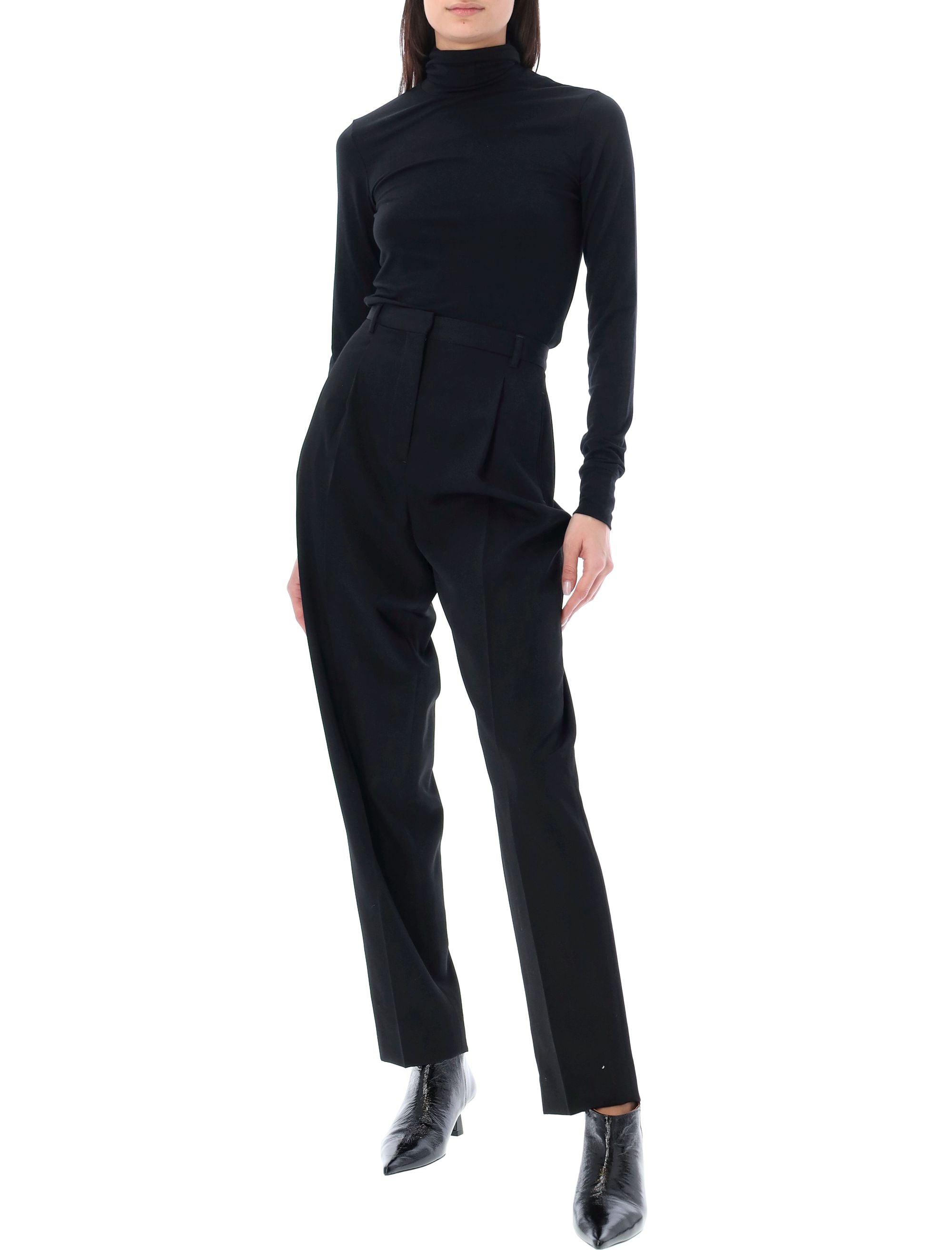 TORY BURCH-OUTLET-SALE-Trousers SCHWARZ-ARCHIVIST