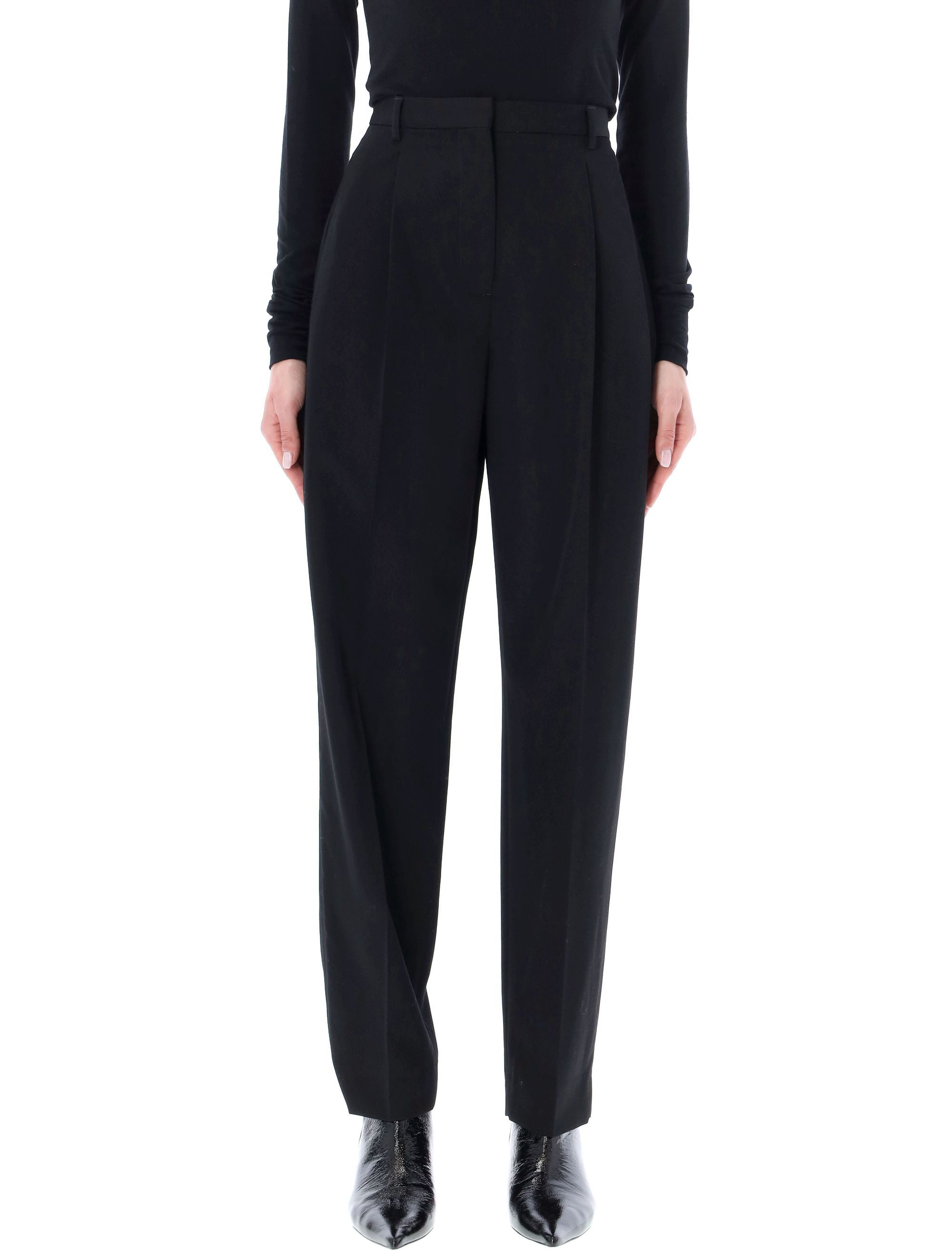 TORY BURCH-OUTLET-SALE-Trousers SCHWARZ-ARCHIVIST