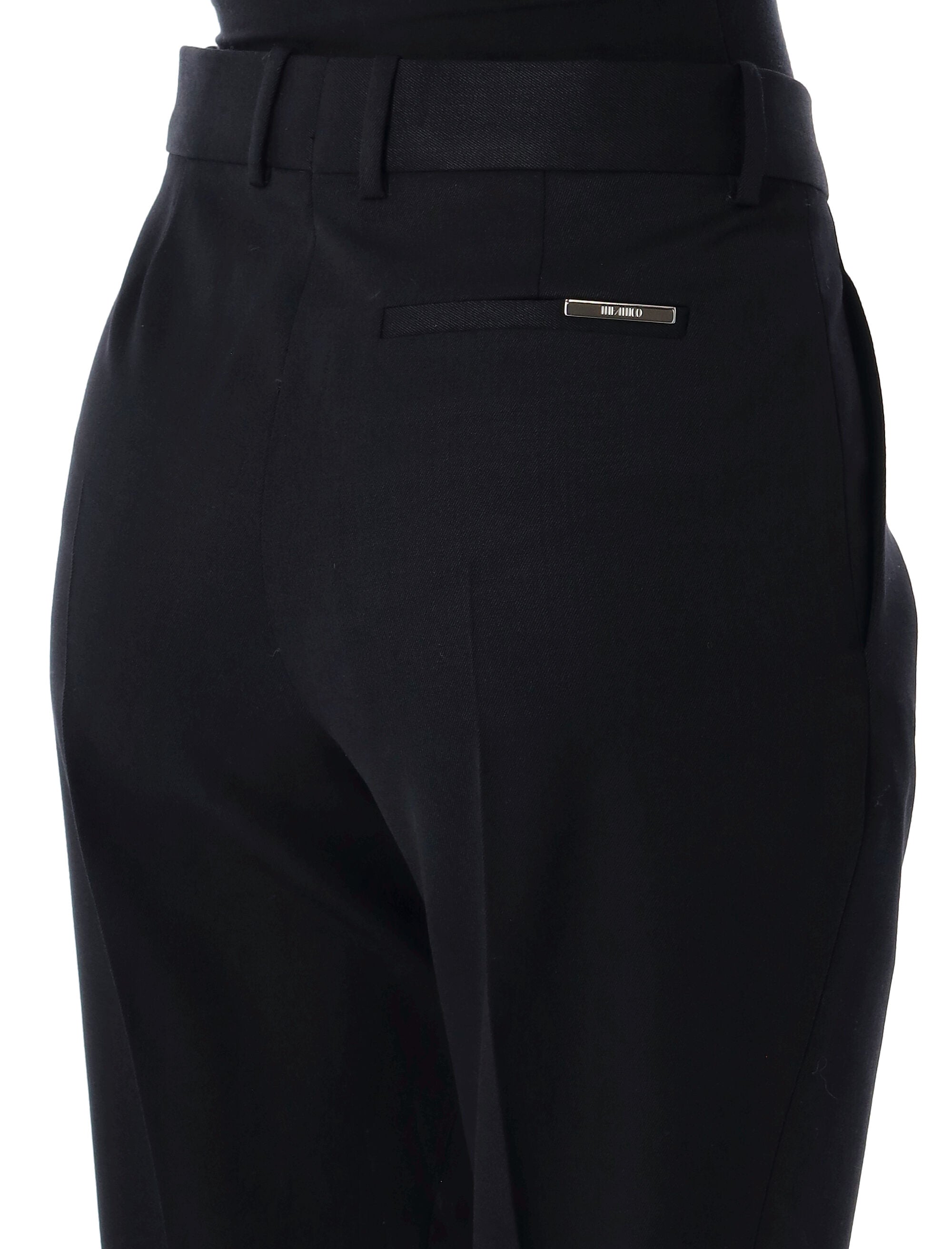 The Attico-OUTLET-SALE-Trousers SCHWARZ-ARCHIVIST