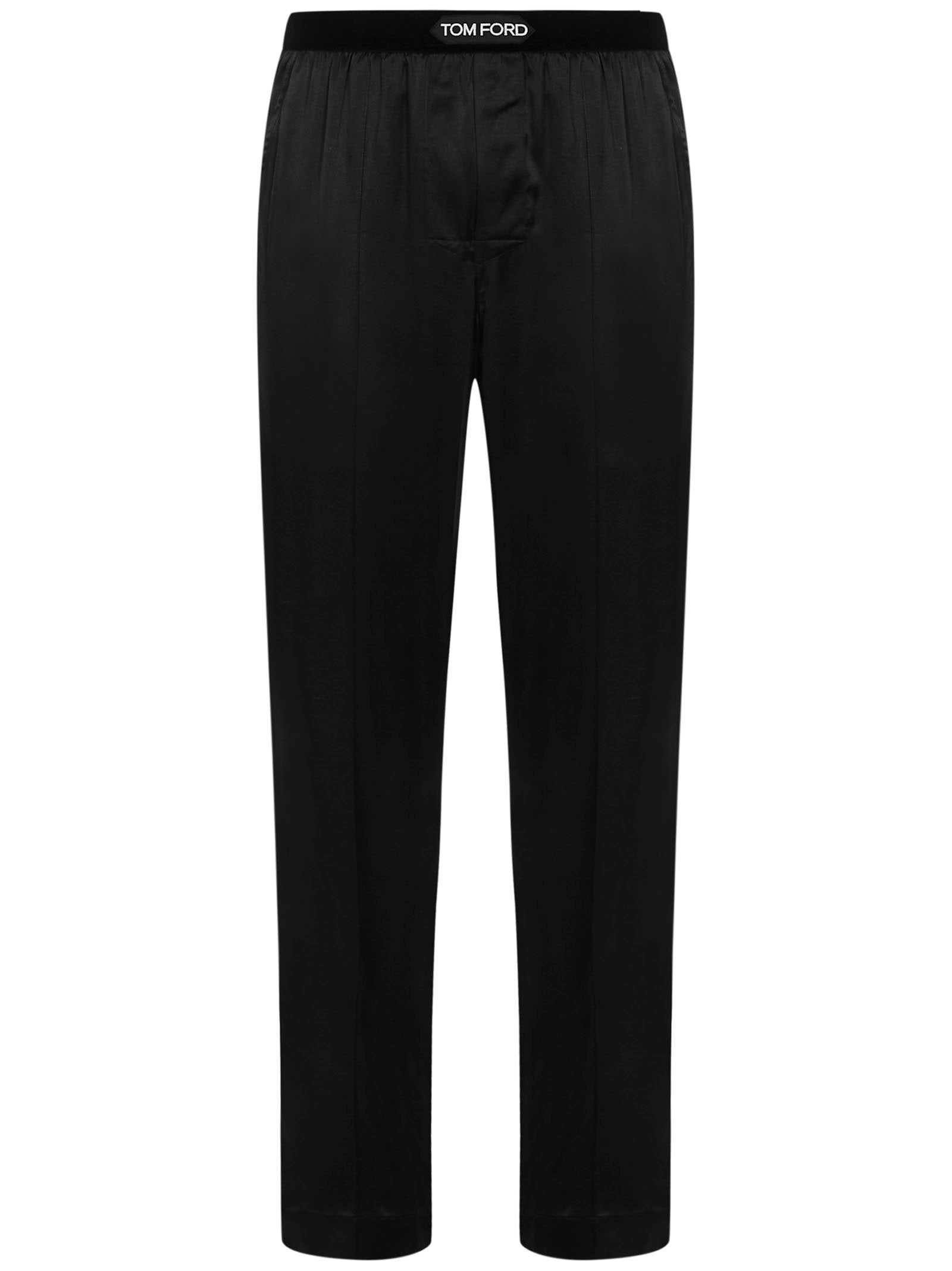 Tom Ford-OUTLET-SALE-Trousers SCHWARZ-ARCHIVIST