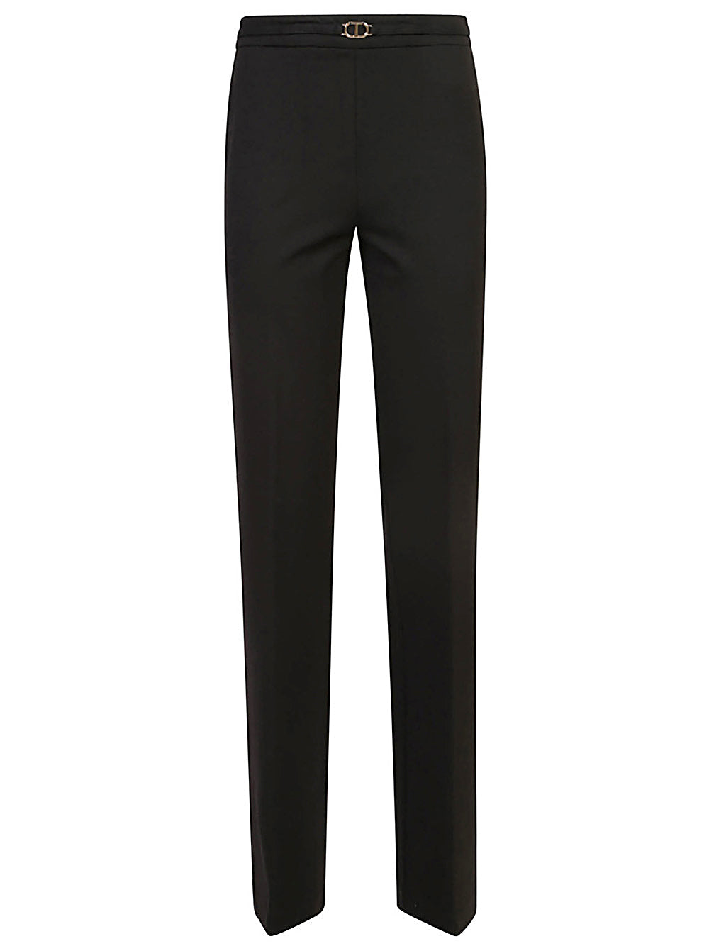 Twin-set-OUTLET-SALE-Trousers SCHWARZ-ARCHIVIST