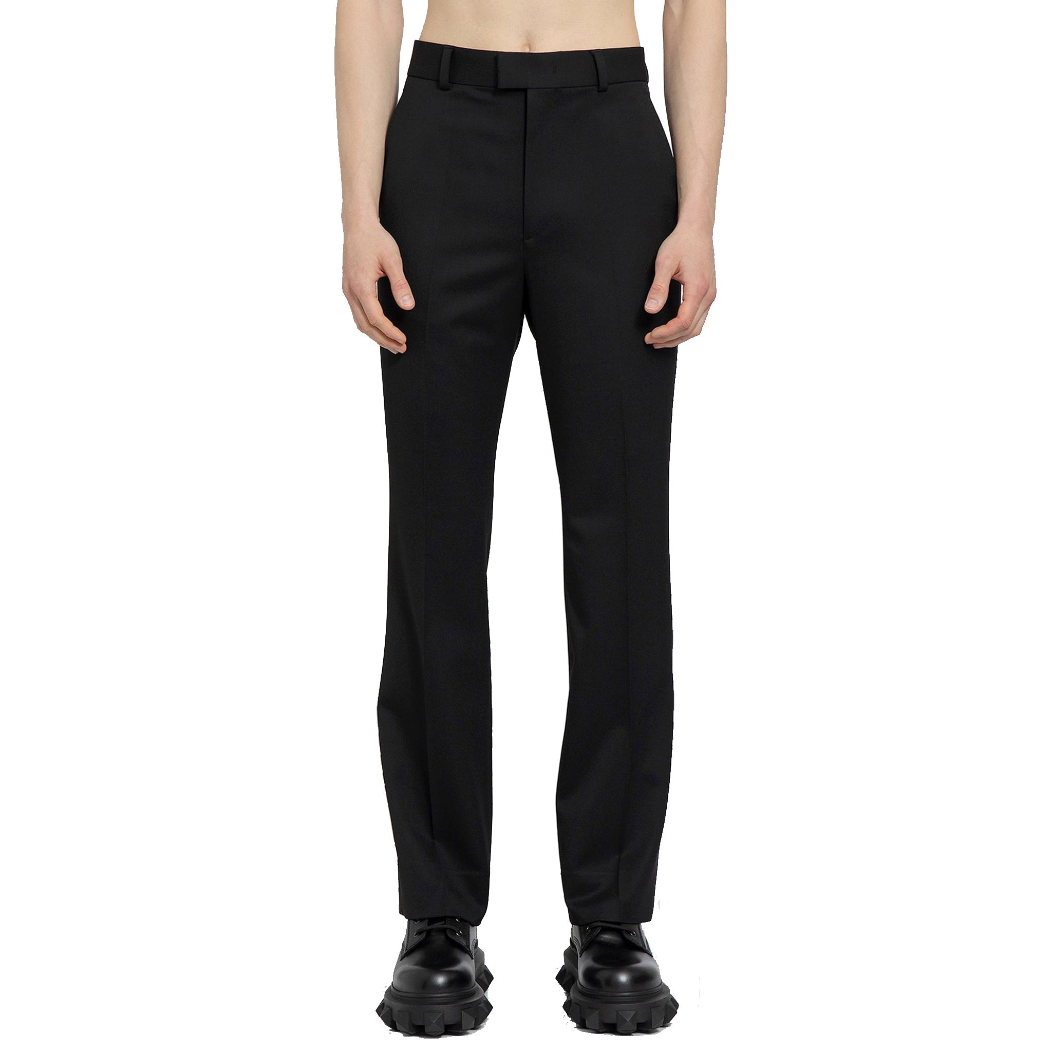 VALENTINO-OUTLET-SALE-Trousers SCHWARZ-ARCHIVIST