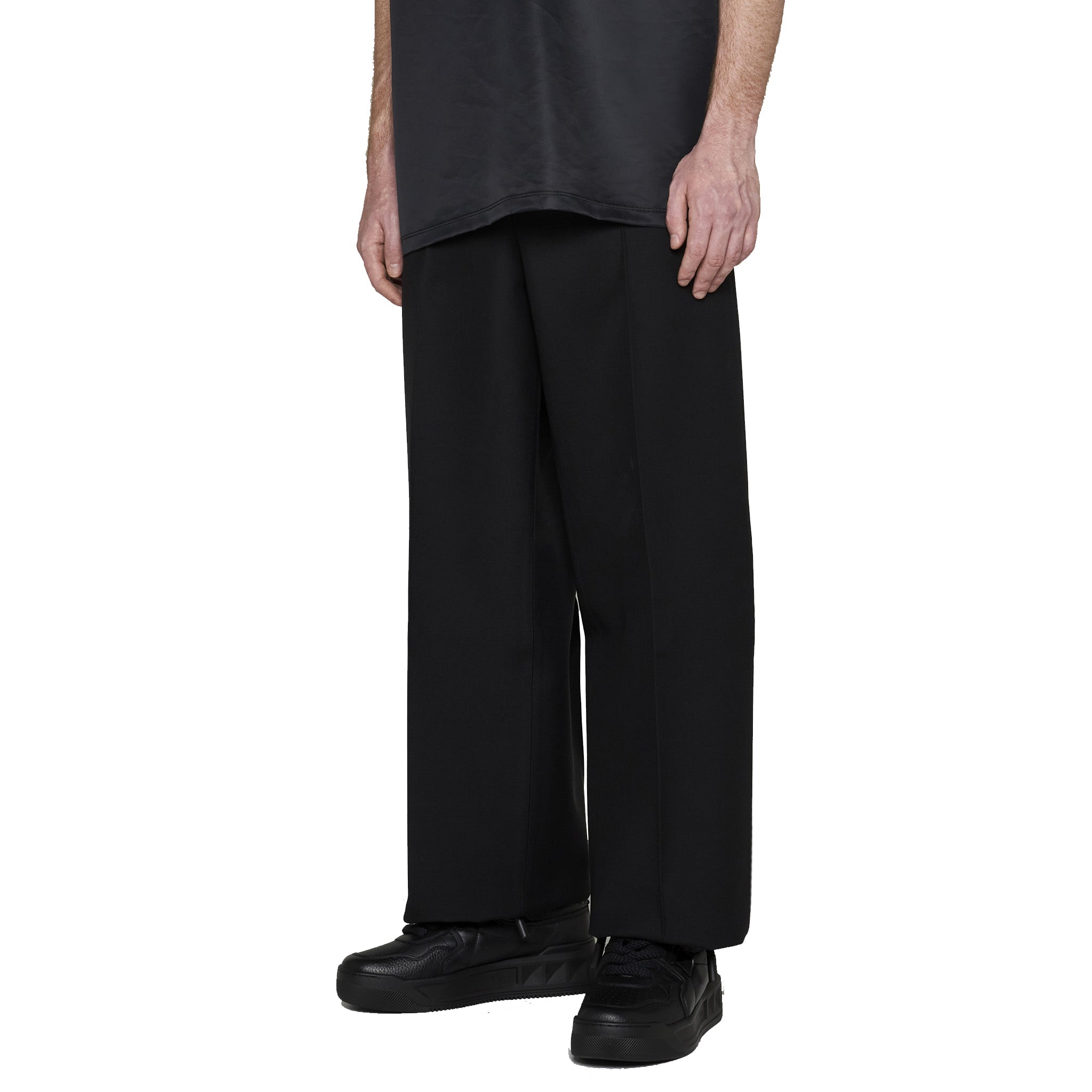 VALENTINO-OUTLET-SALE-Trousers SCHWARZ-ARCHIVIST