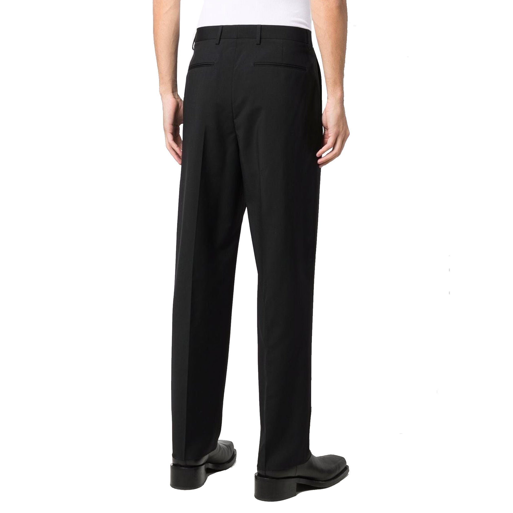 VALENTINO-OUTLET-SALE-Trousers SCHWARZ-ARCHIVIST