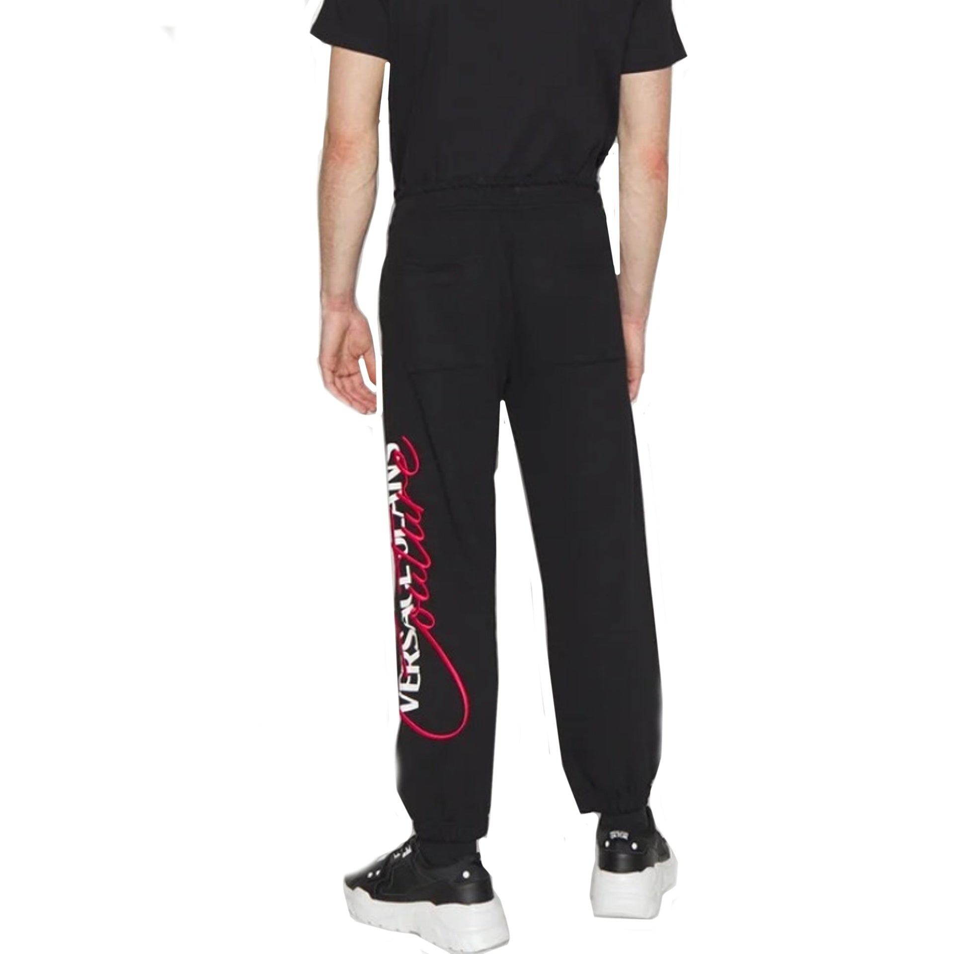 VERSACE JEANS COUTURE-OUTLET-SALE-Trousers SCHWARZ-ARCHIVIST