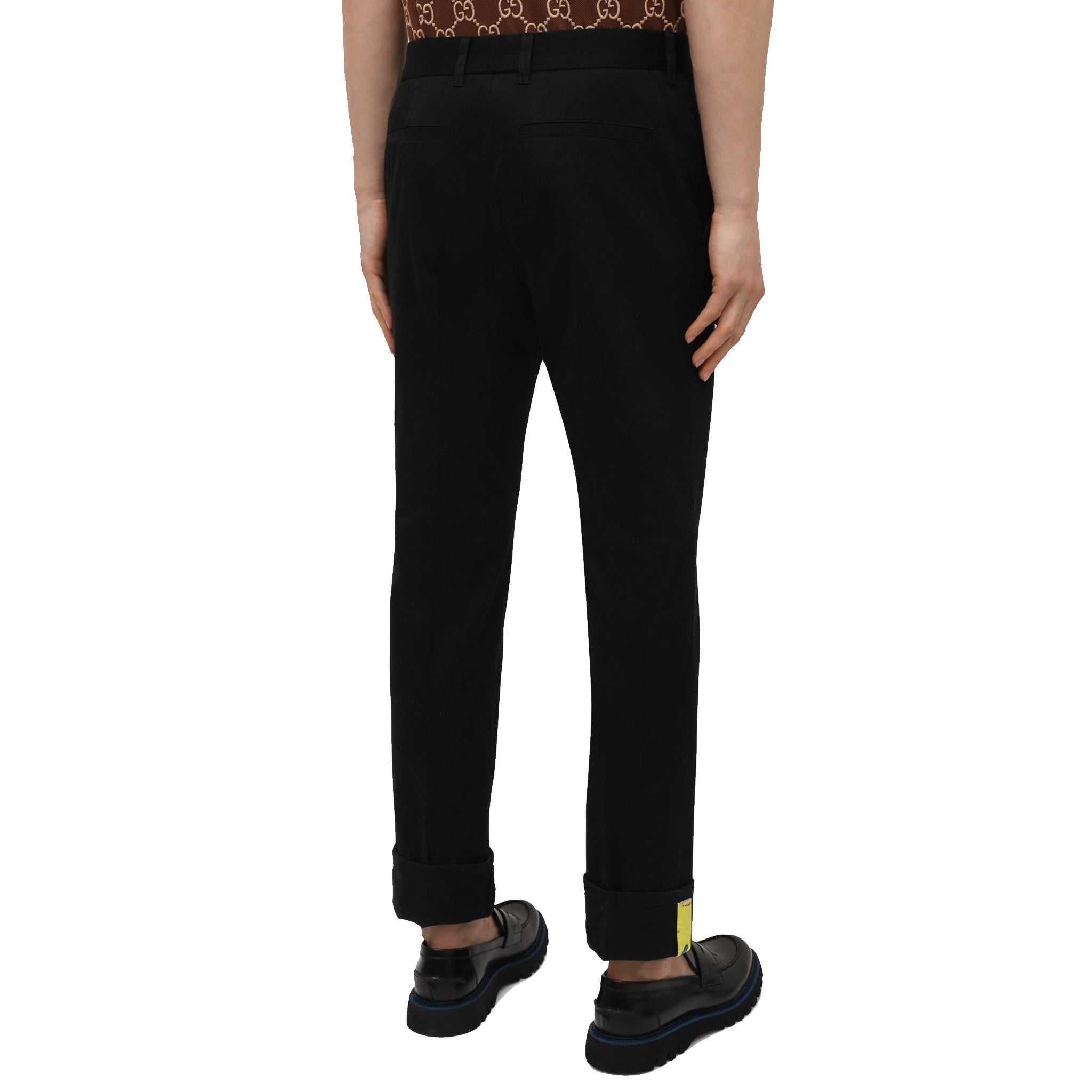 VERSACE-OUTLET-SALE-Trousers SCHWARZ-ARCHIVIST