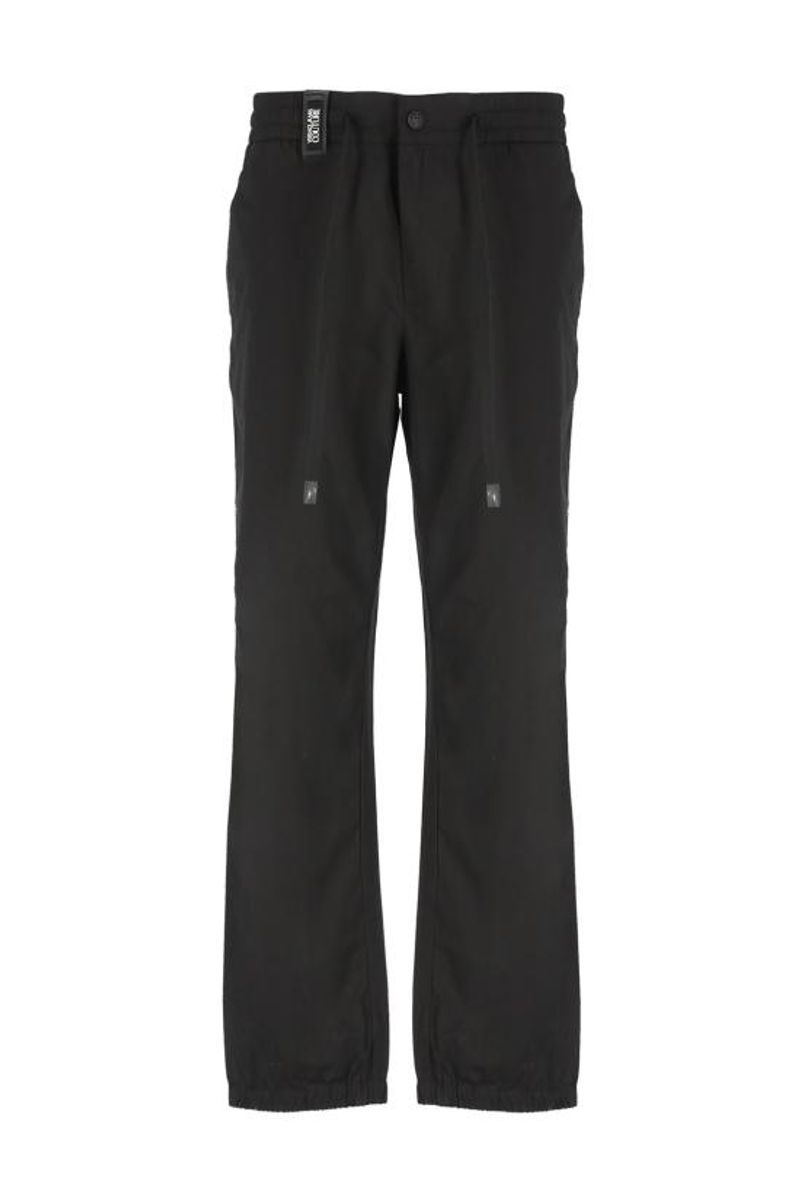 Versace Jeans Couture-OUTLET-SALE-Trousers SCHWARZ-ARCHIVIST