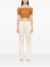 BLUMARINE-OUTLET-SALE-Trousers WEISS-ARCHIVIST