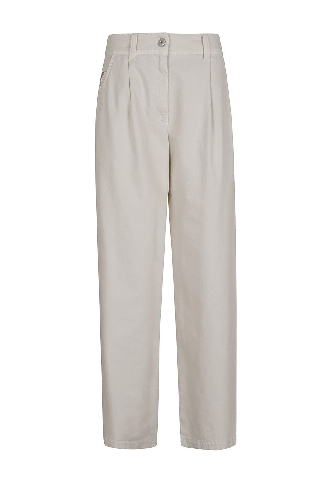 BRUNELLO CUCINELLI-OUTLET-SALE-Trousers WEISS-ARCHIVIST