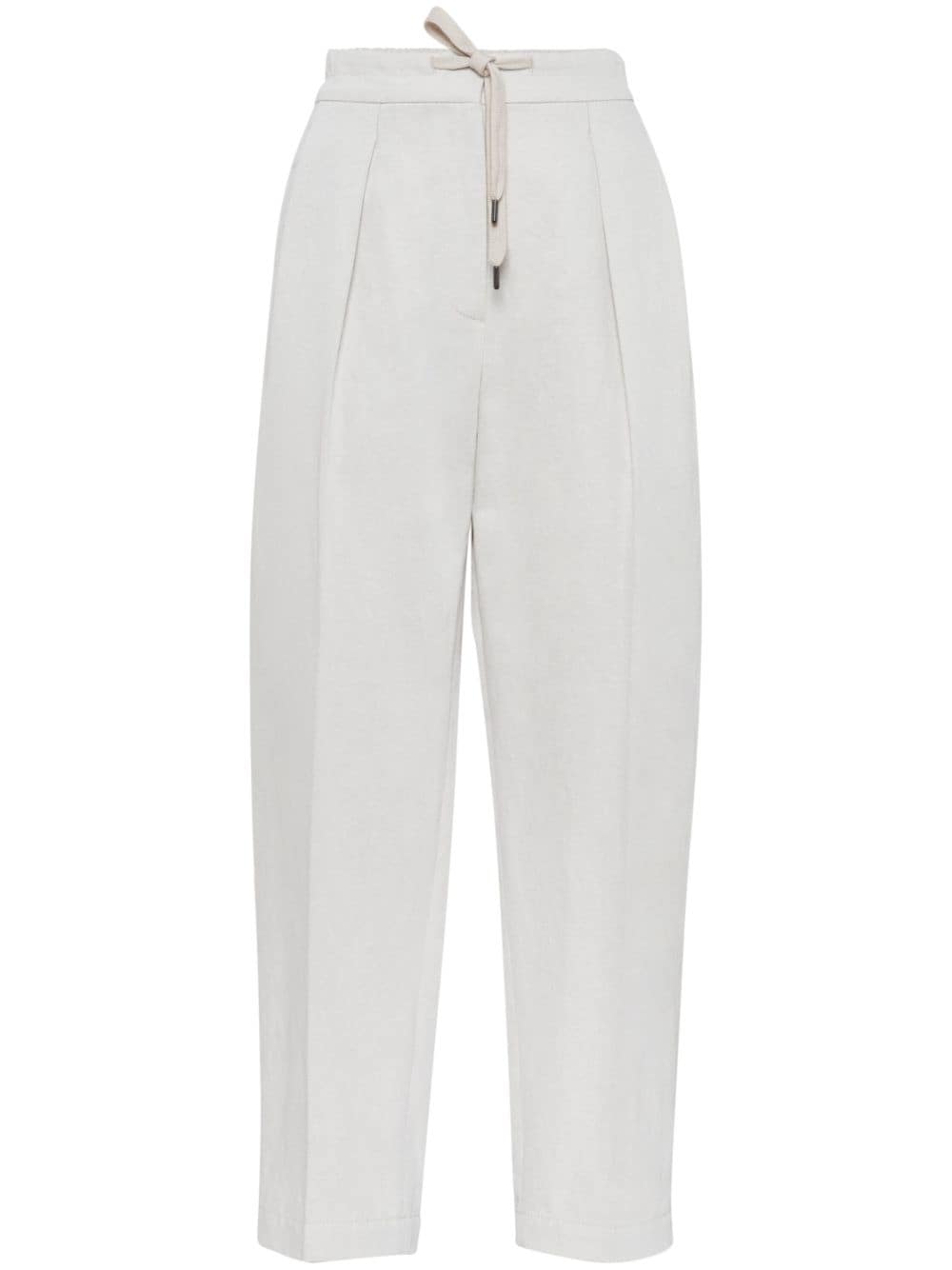 Brunello Cucinelli-OUTLET-SALE-Trousers WEISS-ARCHIVIST