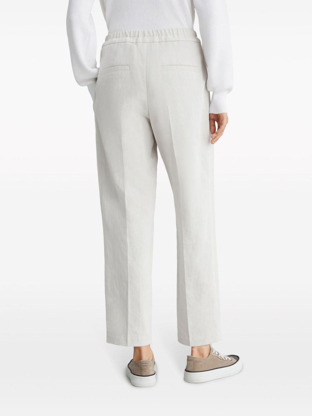 Brunello Cucinelli-OUTLET-SALE-Trousers WEISS-ARCHIVIST