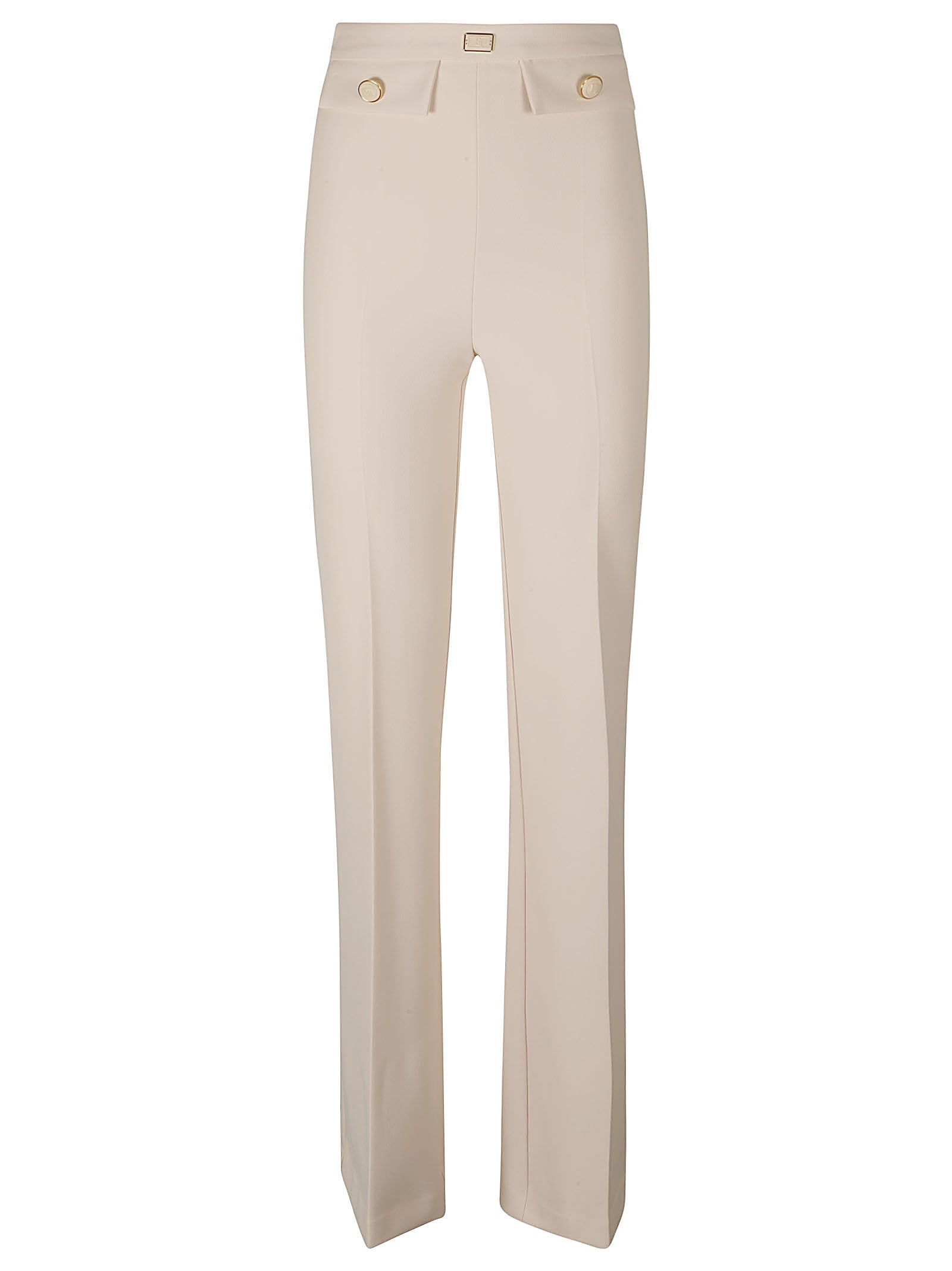 ELISABETTA FRANCHI-OUTLET-SALE-Trousers WEISS-ARCHIVIST