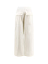 JIL SANDER-OUTLET-SALE-Trousers WEISS-ARCHIVIST