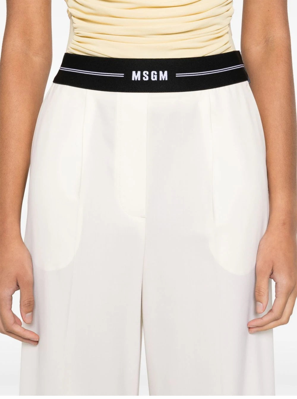 MSGM-OUTLET-SALE-Trousers WEISS-ARCHIVIST