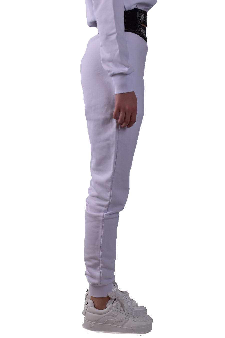 PHILIPP PLEIN-OUTLET-SALE-Trousers WEISS-ARCHIVIST