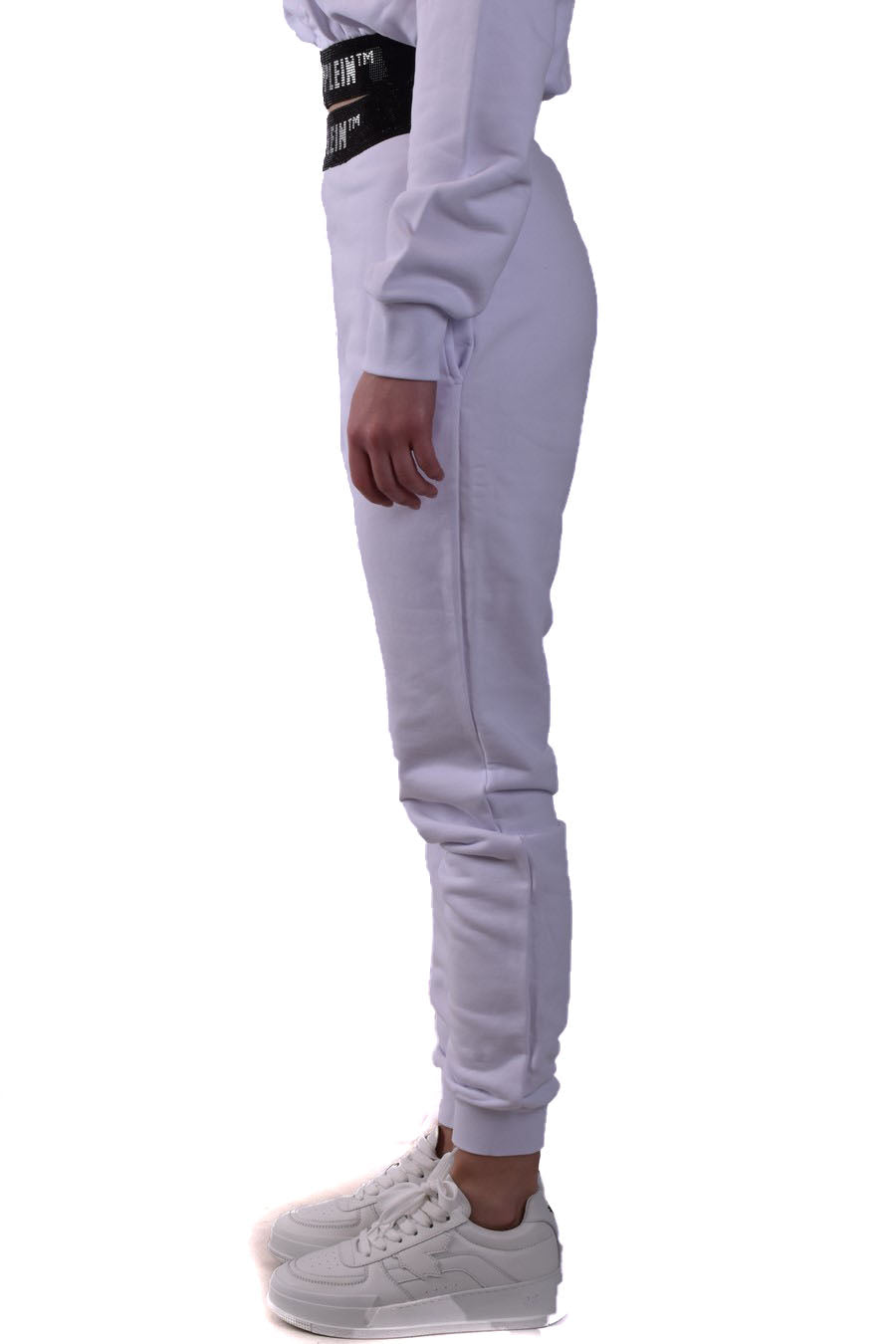 PHILIPP PLEIN-OUTLET-SALE-Trousers WEISS-ARCHIVIST