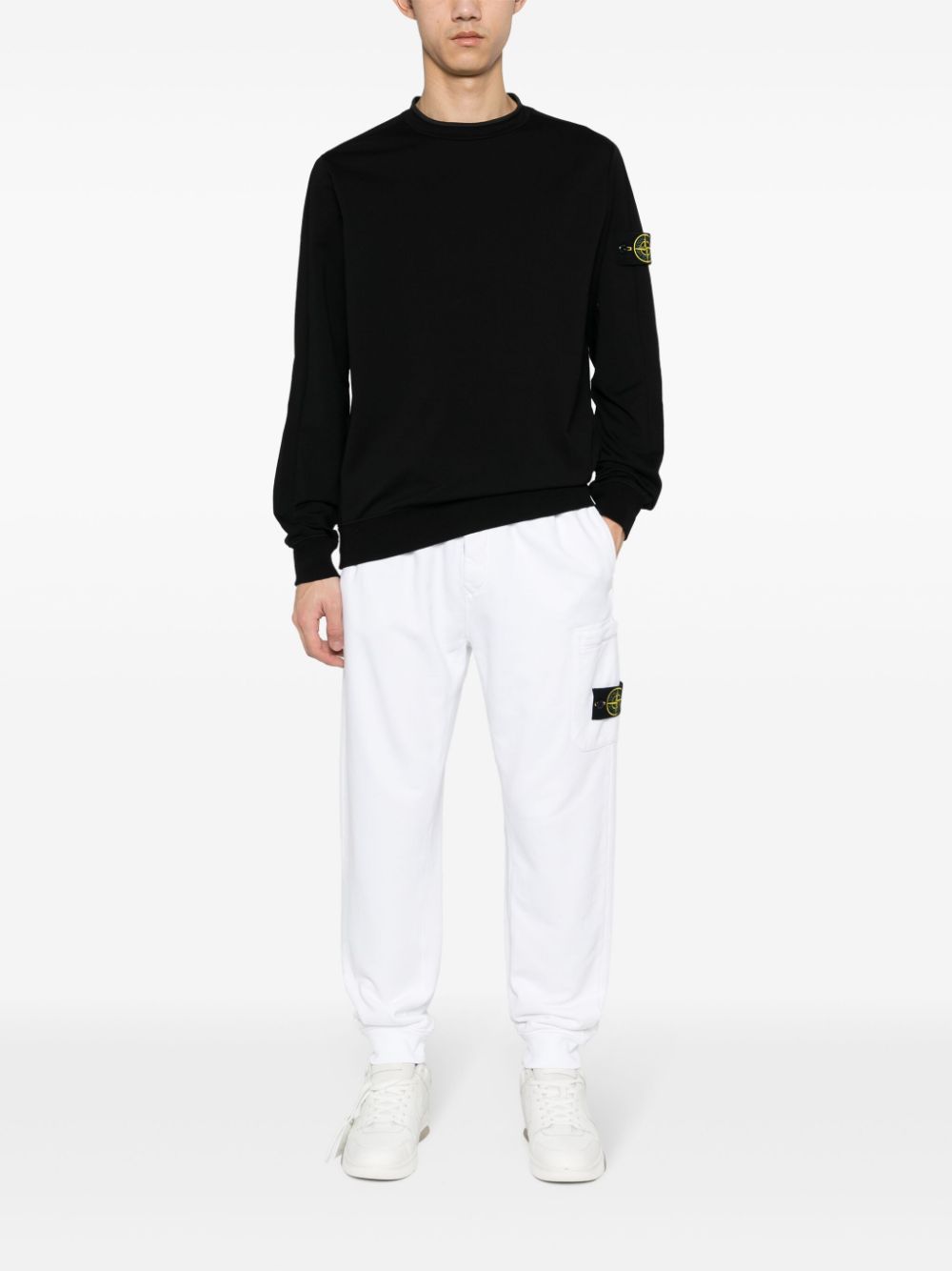 Stone Island-OUTLET-SALE-Trousers WEISS-ARCHIVIST