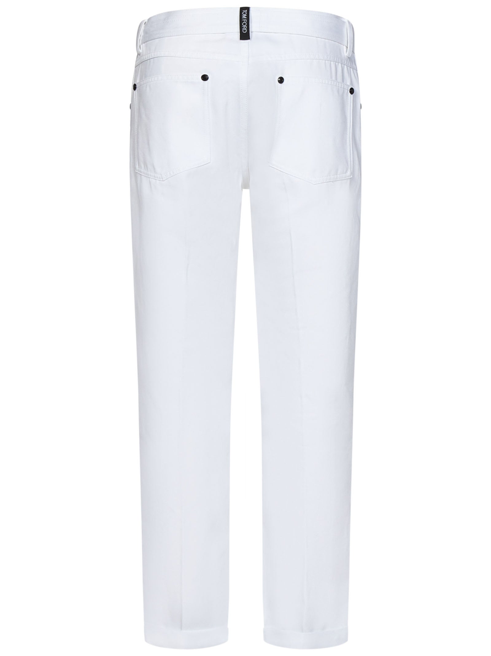 TOM FORD-OUTLET-SALE-Trousers WEISS-ARCHIVIST