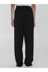 SAINT LAURENT-OUTLET-SALE-Trousers in grain de poudre-ARCHIVIST