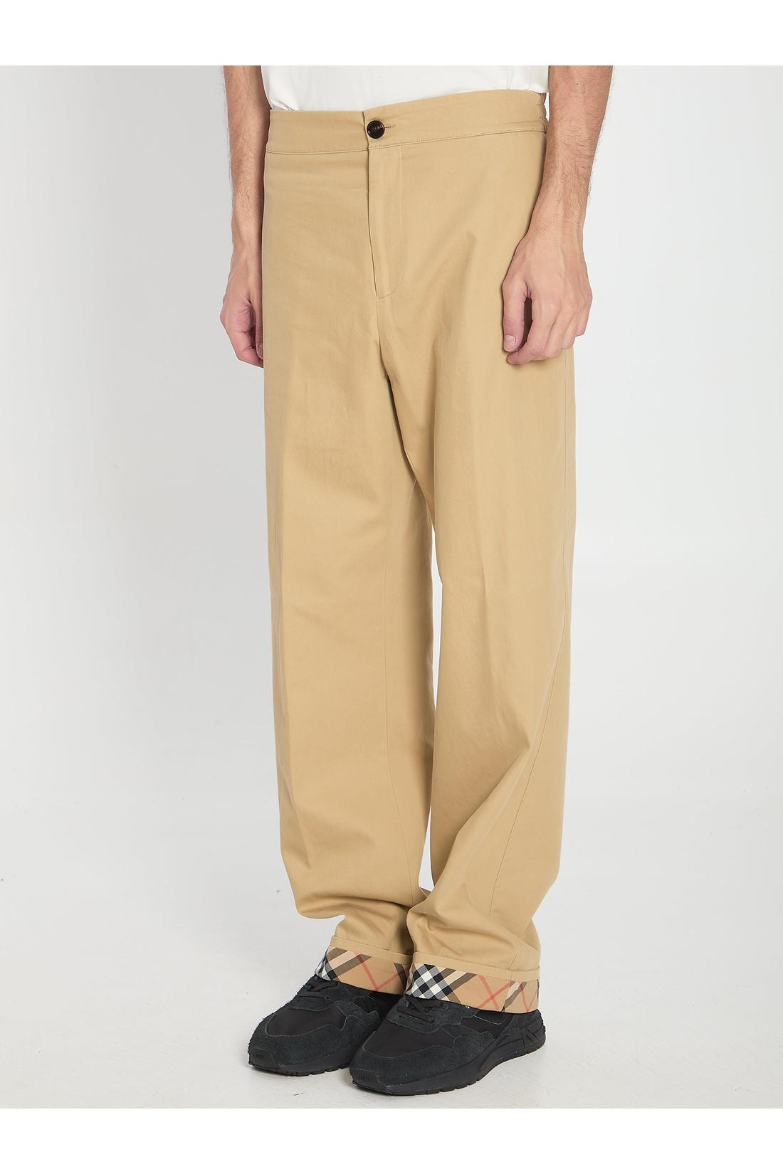 Burberry-OUTLET-SALE-Trousers with elastic band-ARCHIVIST