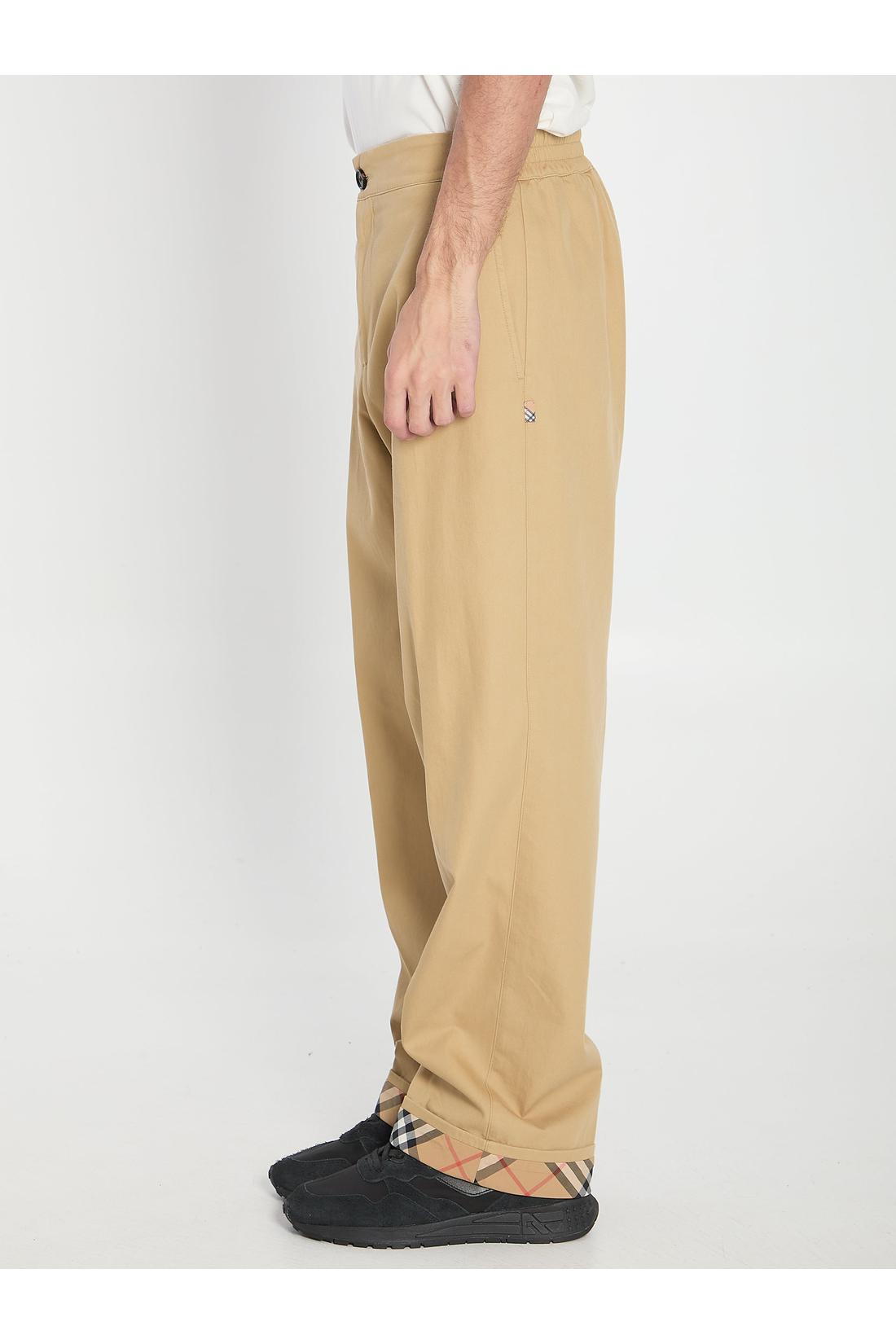 Burberry-OUTLET-SALE-Trousers with elastic band-ARCHIVIST