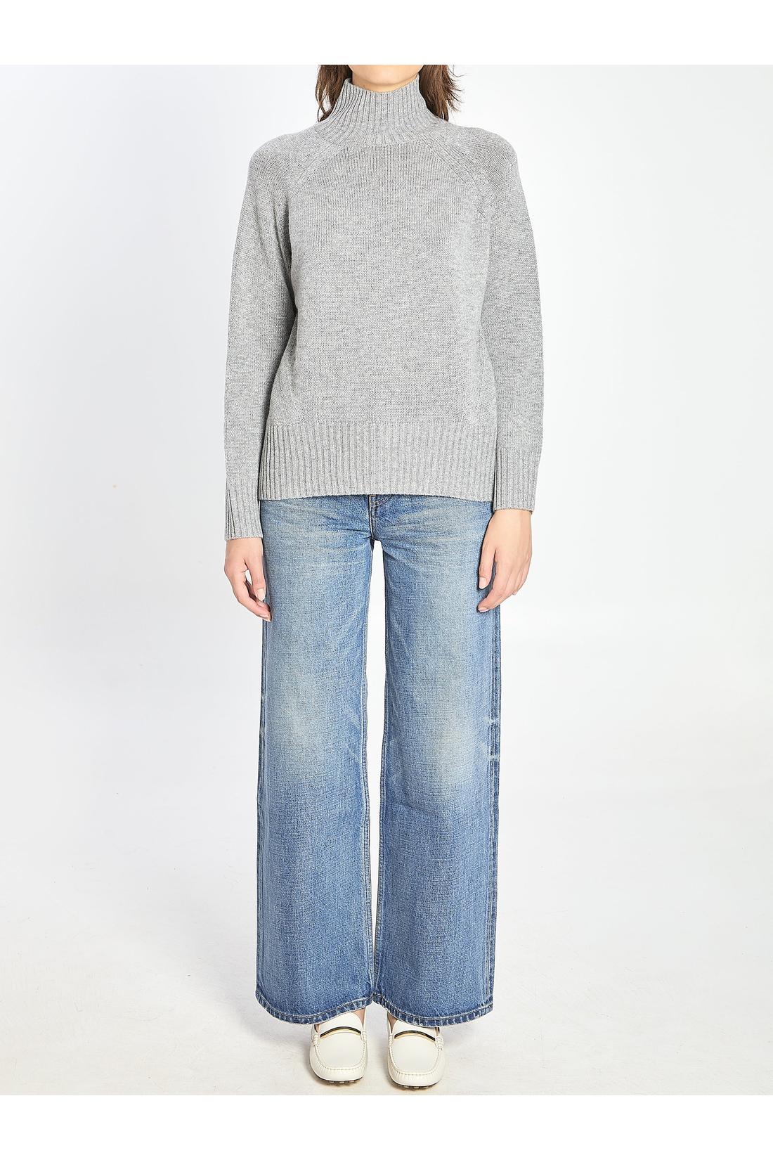 Allude-OUTLET-SALE-Turtleneck in wool and cashmere-ARCHIVIST