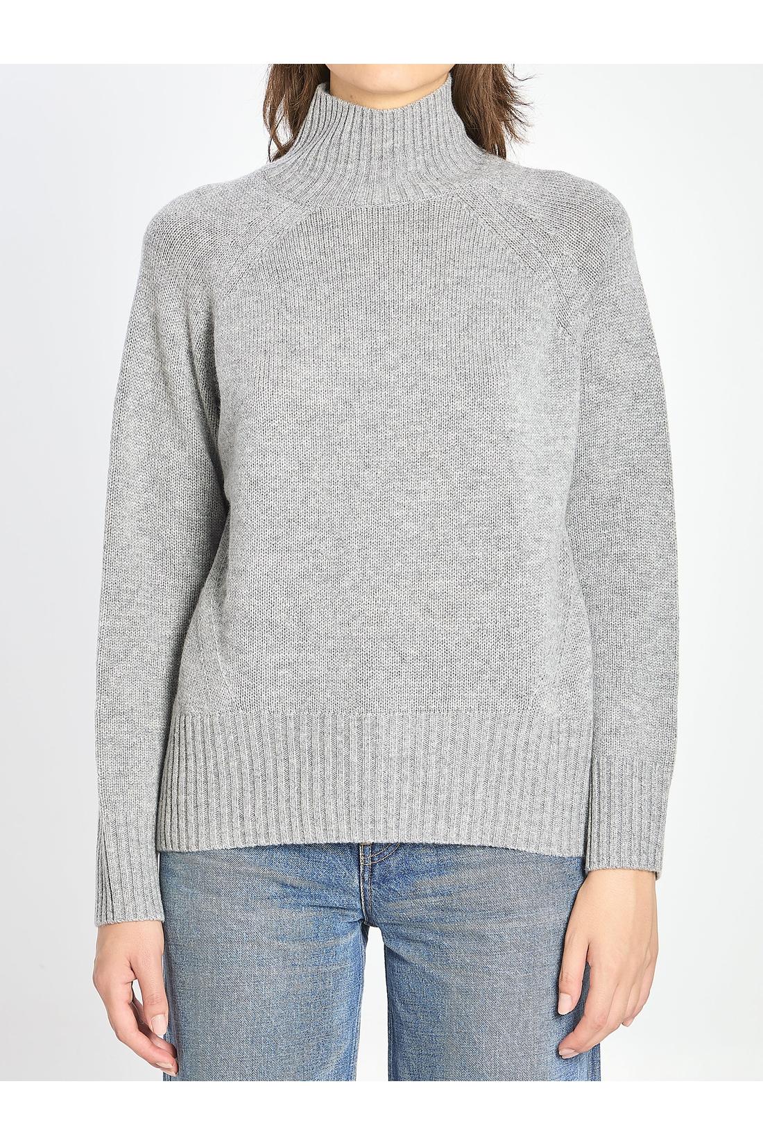 Allude-OUTLET-SALE-Turtleneck in wool and cashmere-ARCHIVIST