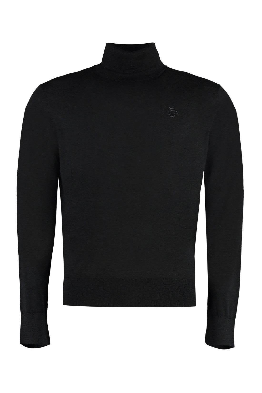 Dsquared2-OUTLET-SALE-Turtleneck merino wool sweater-ARCHIVIST