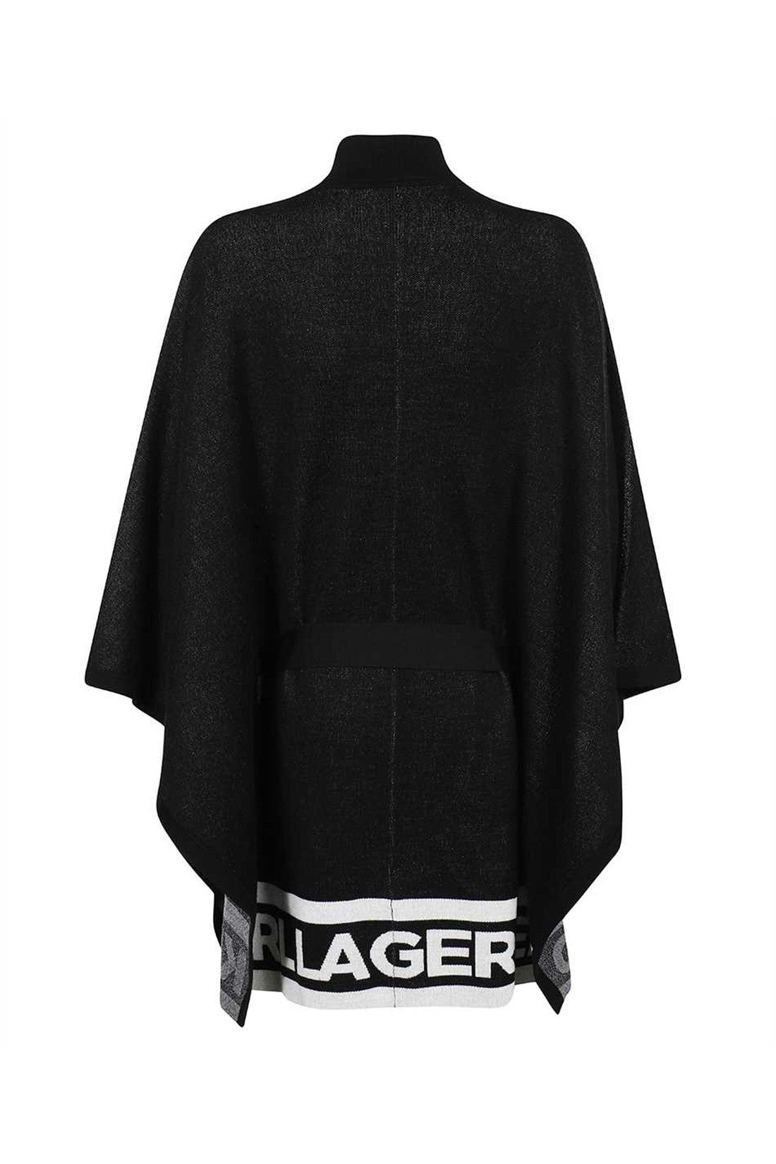 Karl Lagerfeld-OUTLET-SALE-Turtleneck poncho-ARCHIVIST