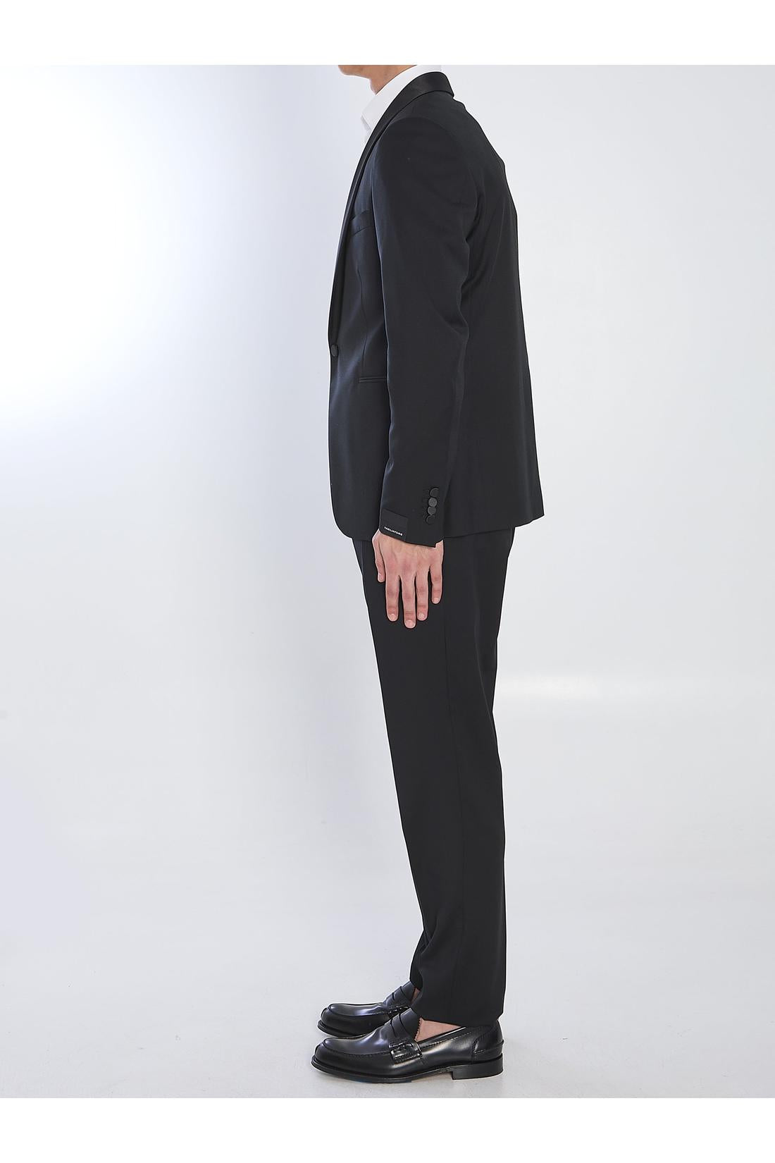 Tagliatore-OUTLET-SALE-Tuxedo in virgin wool-ARCHIVIST