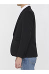 SAINT LAURENT-OUTLET-SALE-Tuxedo jacket in grain de poudre-ARCHIVIST