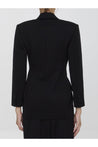 SAINT LAURENT-OUTLET-SALE-Tuxedo jacket in grain de poudre-ARCHIVIST