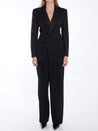 SAINT LAURENT-OUTLET-SALE-Tuxedo jacket in guipure-ARCHIVIST