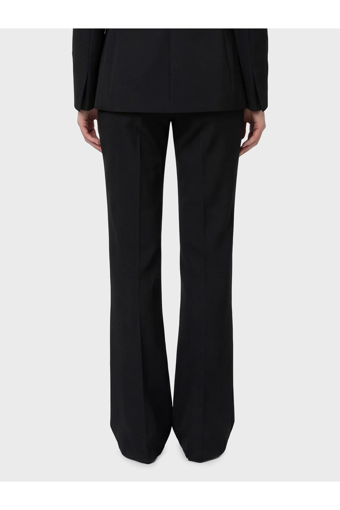 The Attico-OUTLET-SALE-Tuxedo trousers in virgin wool-ARCHIVIST