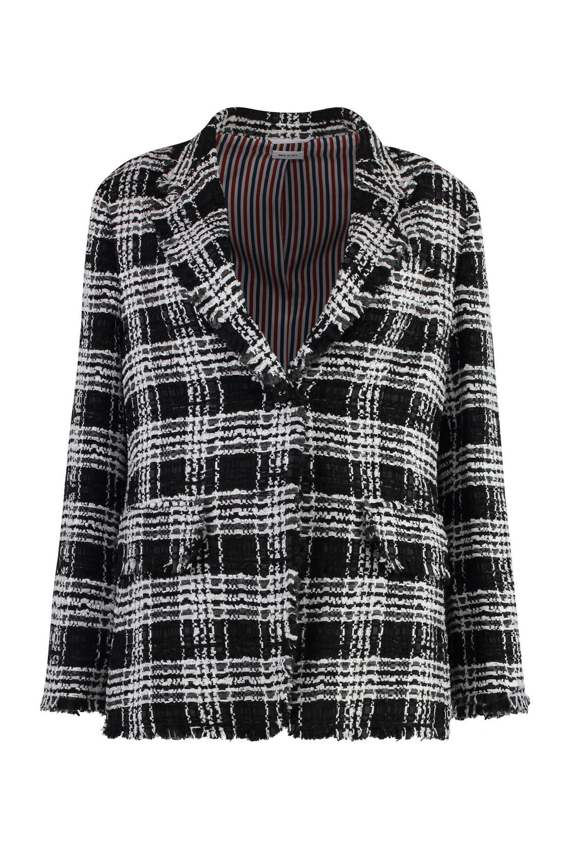 Thom Browne-OUTLET-SALE-Tweed blazer-ARCHIVIST