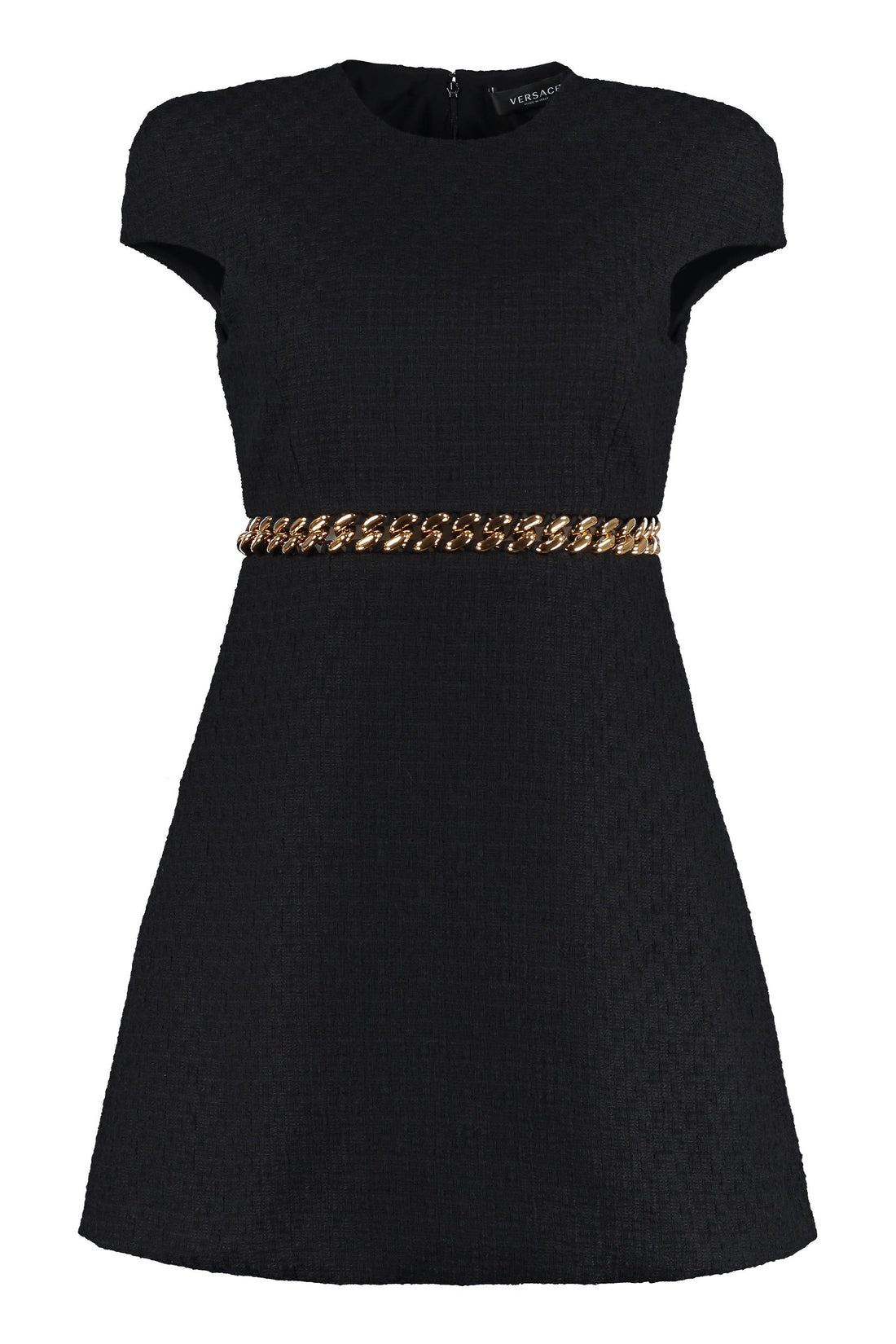 Versace-OUTLET-SALE-Tweed sheath dress-ARCHIVIST