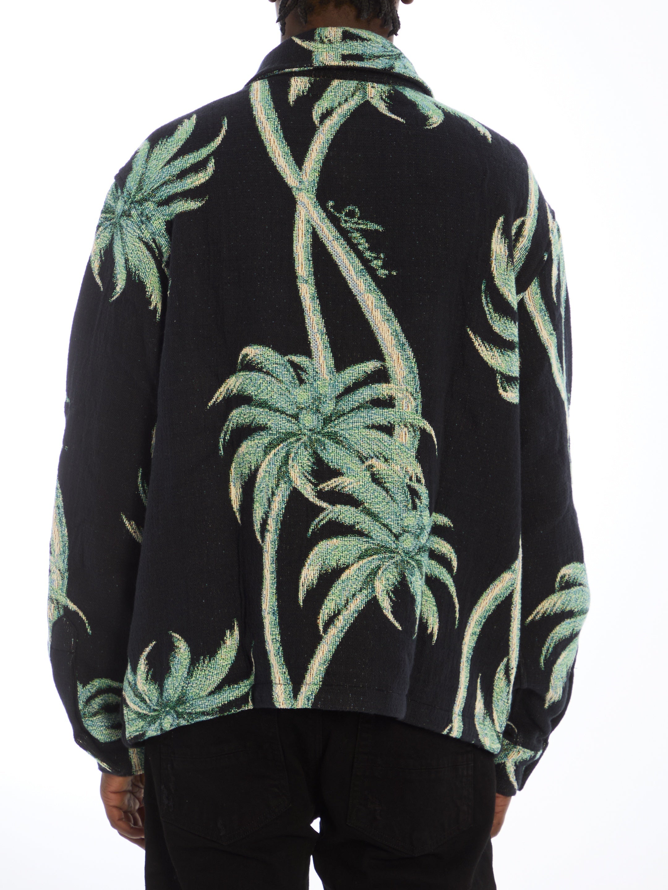 AMIRI-OUTLET-SALE-Twisted Palms Tapestry overshirt-ARCHIVIST