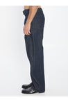 Lemaire-OUTLET-SALE-Twisted belted pants in denim-ARCHIVIST
