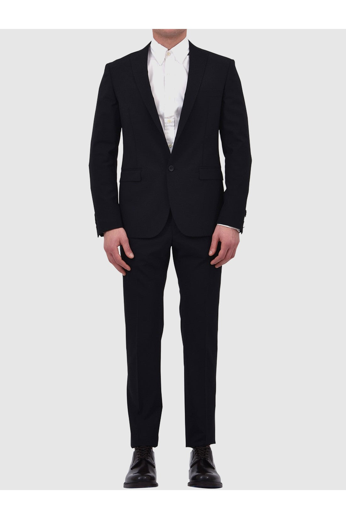 TONELLO-OUTLET-SALE-Two-piece black suit-ARCHIVIST