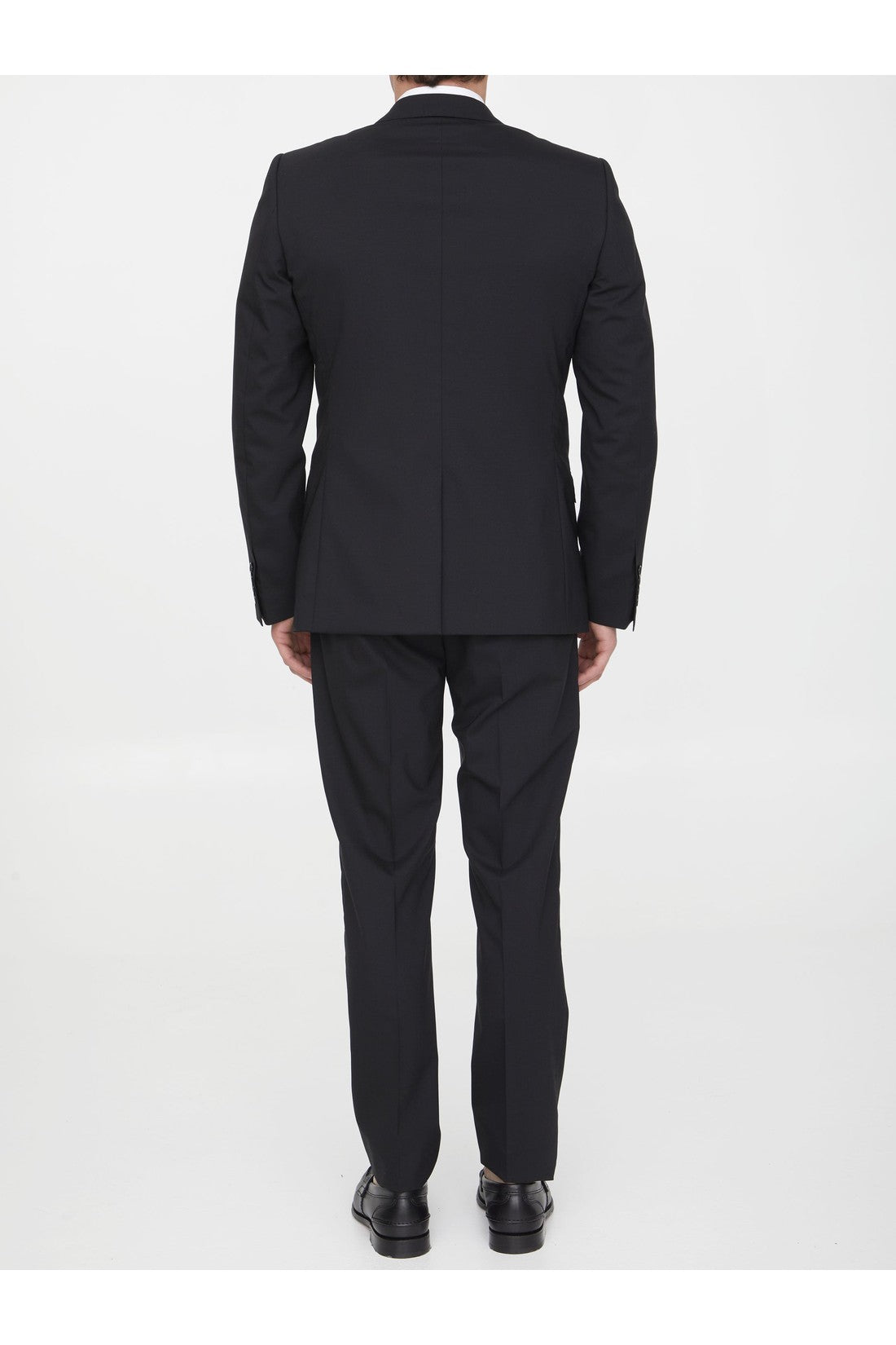 Two-piece suit in black wool-Jacken & Mäntel-Dolce & Gabbana-IM-SALE-ARCHIVIST