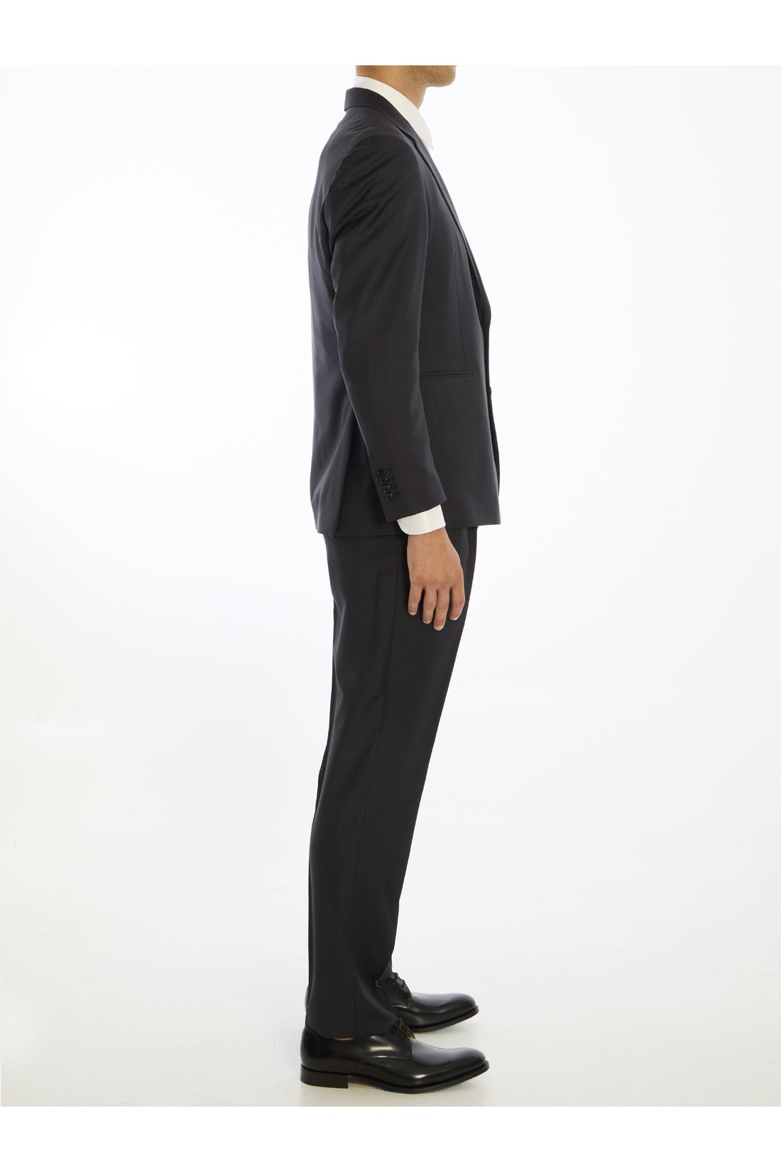 LARDINI-OUTLET-SALE-Two-piece suit in pure wool-ARCHIVIST