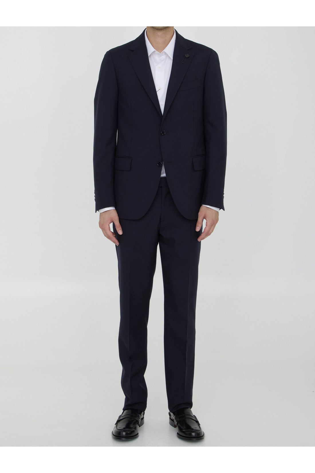 LARDINI-OUTLET-SALE-Two-piece suit in virgin wool-ARCHIVIST