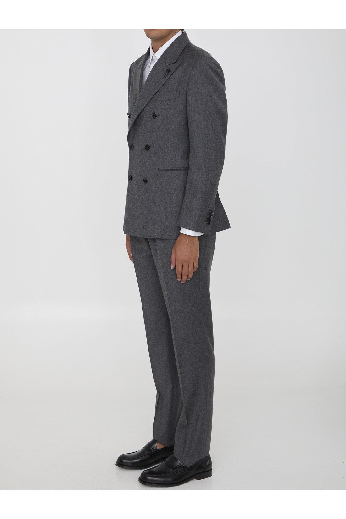 LARDINI-OUTLET-SALE-Two-piece suit in wool and cashmere-ARCHIVIST